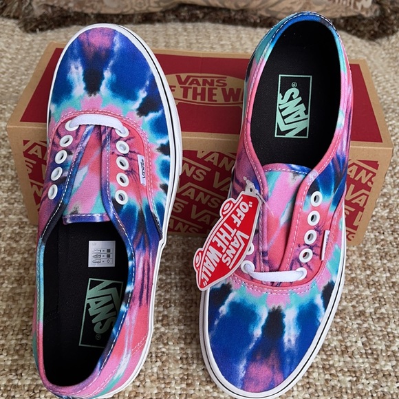 Vans Authentic Tie Dye Multi/True White WMNS - Picture 2 of 16